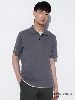 AIRism Cotton Pique Polo Shirt