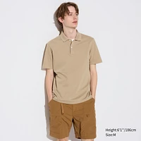 AIRism Cotton Pique Polo Shirt