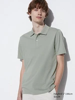 AIRism Cotton Pique Polo Shirt