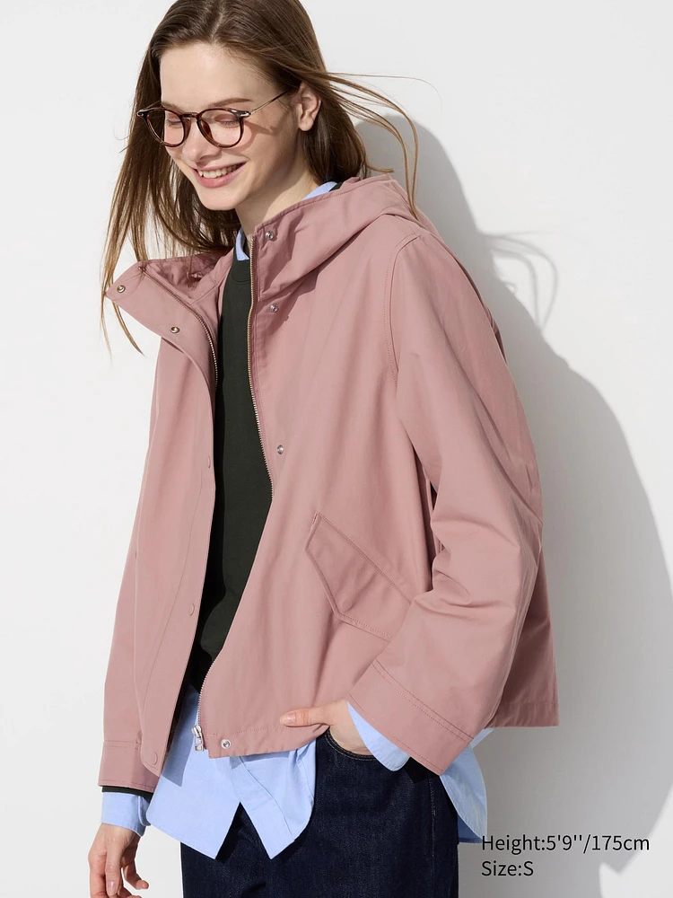 Cotton Blend Parka