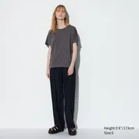 AIRism Drape Short Sleeve T-Shirt