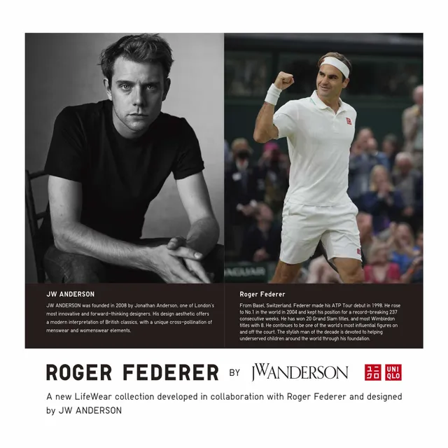 Roger Federer Collection By JW ANDERSON