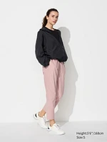 Cotton Relaxed Ankle Pants