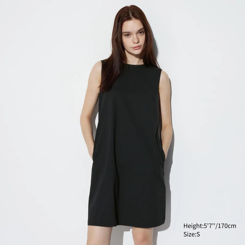 UNIQLO Ultra Stretch AIRism Sleeveless Mini Dress
