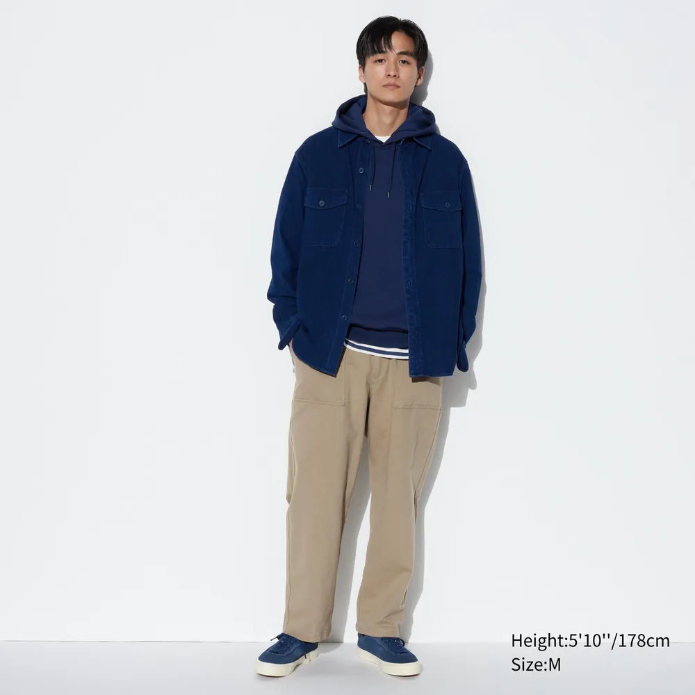 UNIQLO Washed Jersey Ankle Pants