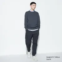 Cotton Relaxed Jogger Pants (Garment-Dyed)