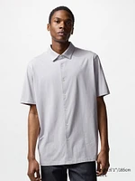 AIRism Cotton Full Open Polo Shirt