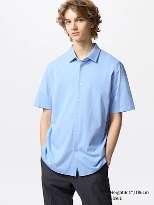 AIRism Cotton Full Open Polo Shirt