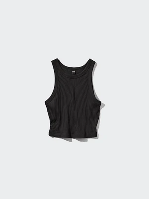 Ribbed Cropped Tank Top