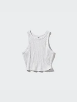 Ribbed Cropped Tank Top