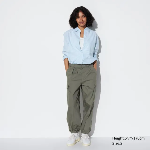 WOMEN'S WIDE STRAIGHT CARGO PANTS