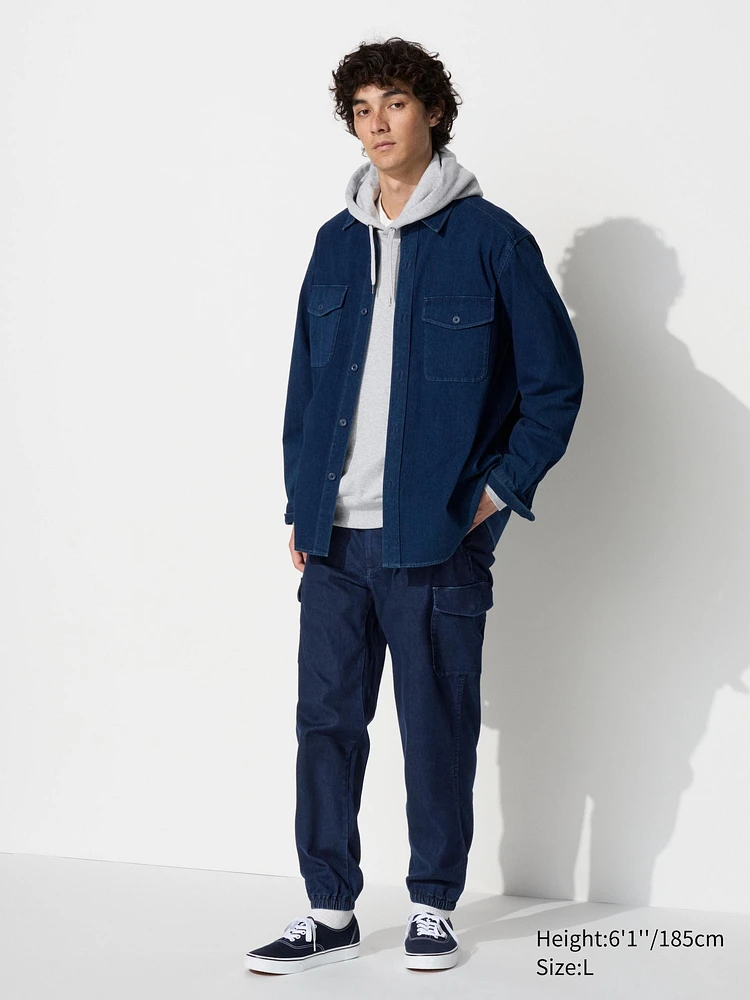 Cargo Jogger Pants | Denim