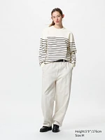 Washable Milano Ribbed Sweater | Striped