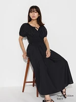 Volume Sleeve Dress