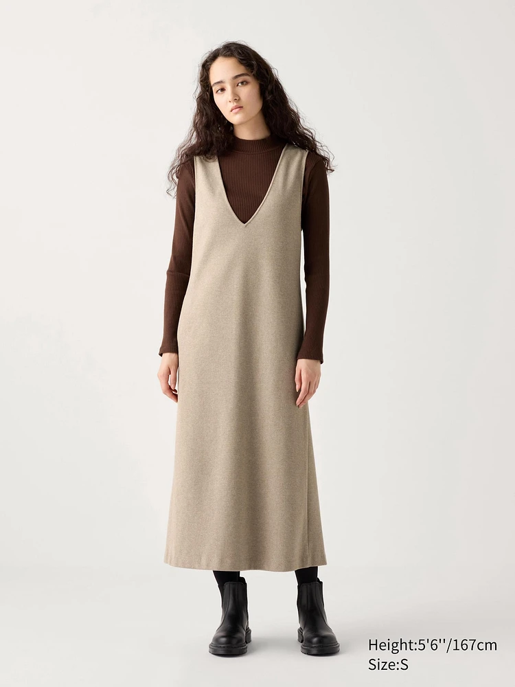 Brushed Jersey Jumper Skirt