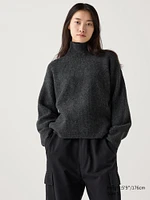 Souffle Yarn Sweater | High Neck