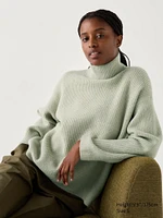 Souffle Yarn Sweater | High Neck