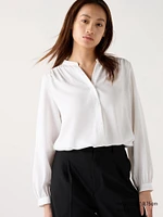 Rayon Gathered Blouse