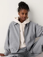 Brushed Jersey Oversized Blouson