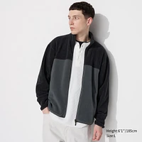 Fleece Full-Zip Jacket | Colorblock