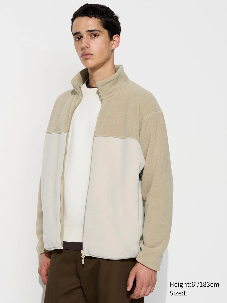Fleece Full-Zip Jacket | Color Block