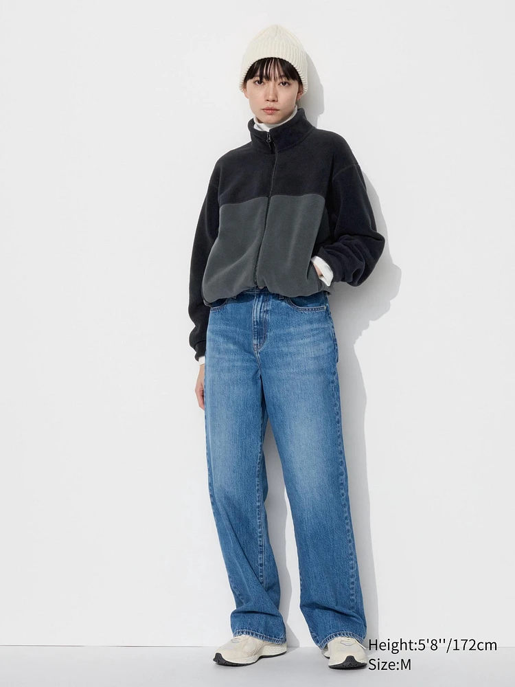 Fleece Full-Zip Jacket | Color Block