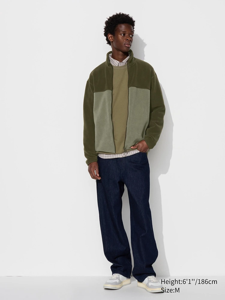 Fleece Full-Zip Jacket | Color Block