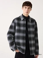 Double Face Shirt Jacket | Checked