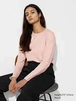 Smooth Stretch Cotton T-Shirt | Long Sleeve