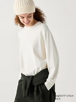 Soft Knitted Fleece T-Shirt | Long Sleeve