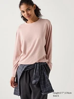 Soft Knitted Fleece T-Shirt | Long Sleeve