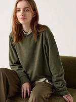 Soft Knitted Fleece T-Shirt | Long Sleeve