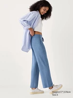 Washable Knit Ribbed Pants