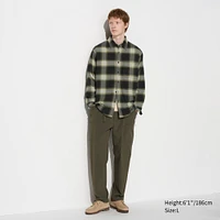 Flannel Checked Long Sleeve Shirt