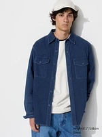 Jersey Overshirt | Denim