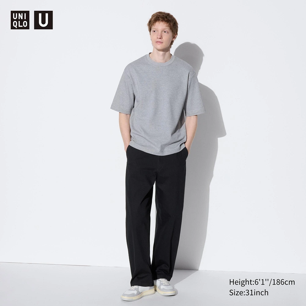Wide-Fit Chino Pants