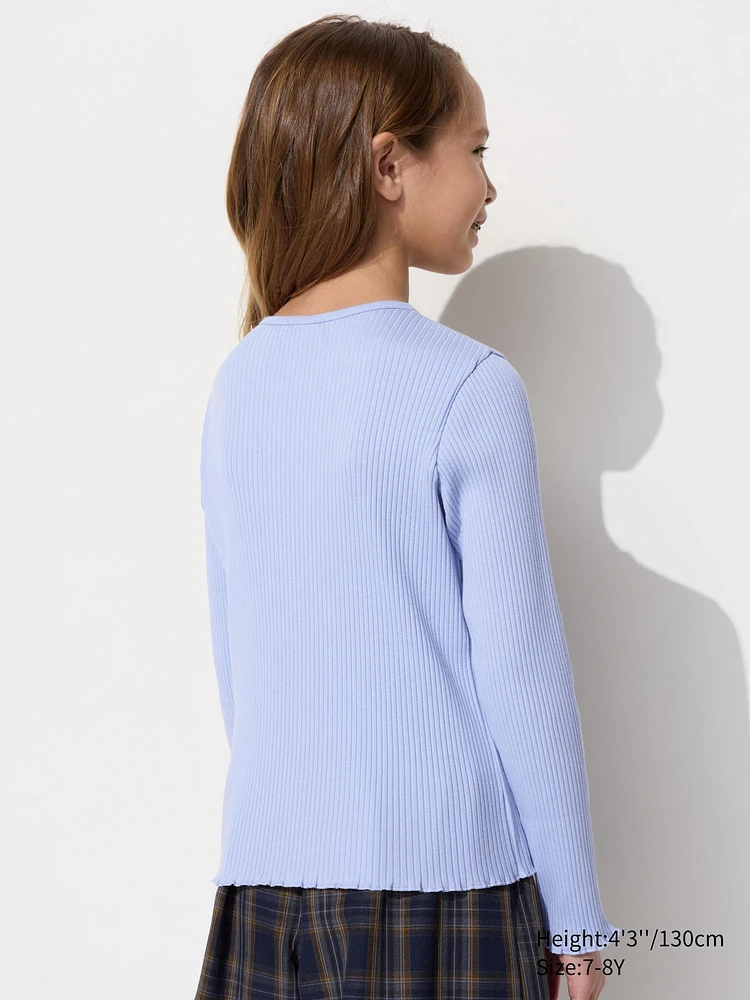 Ribbed Mellow T-Shirt | Long Sleeve