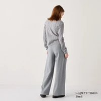 Brushed Jersey Wide Pants