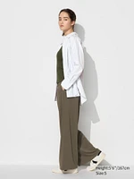 Crepe Jersey Straight Pants