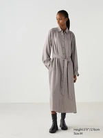 Belted Shirt Dress