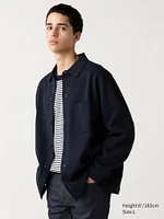 Milano Ribbed Shirt Collar Cardigan