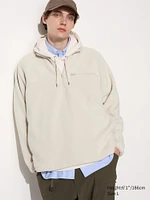 Fleece Half-Zip Oversized Pullover