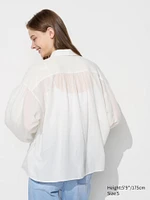 Soft Lawn Gathered Blouse