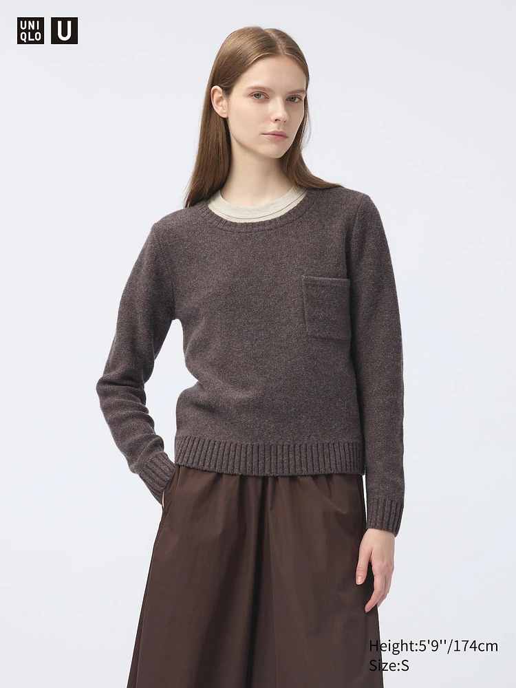 Lambswool Pocket Sweater