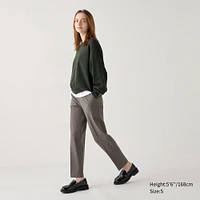 Smart Ankle Pants (2-Way Stretch, Checked)