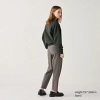 Smart Ankle Pants (2-Way Stretch, Checked)