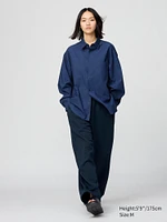 Broadcloth Oversized Shirt
