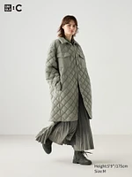 PUFFTECH Quilted Oversized Coat