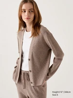 Washable Knit Ribbed Cardigan