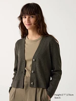 Washable Knit Ribbed Cardigan